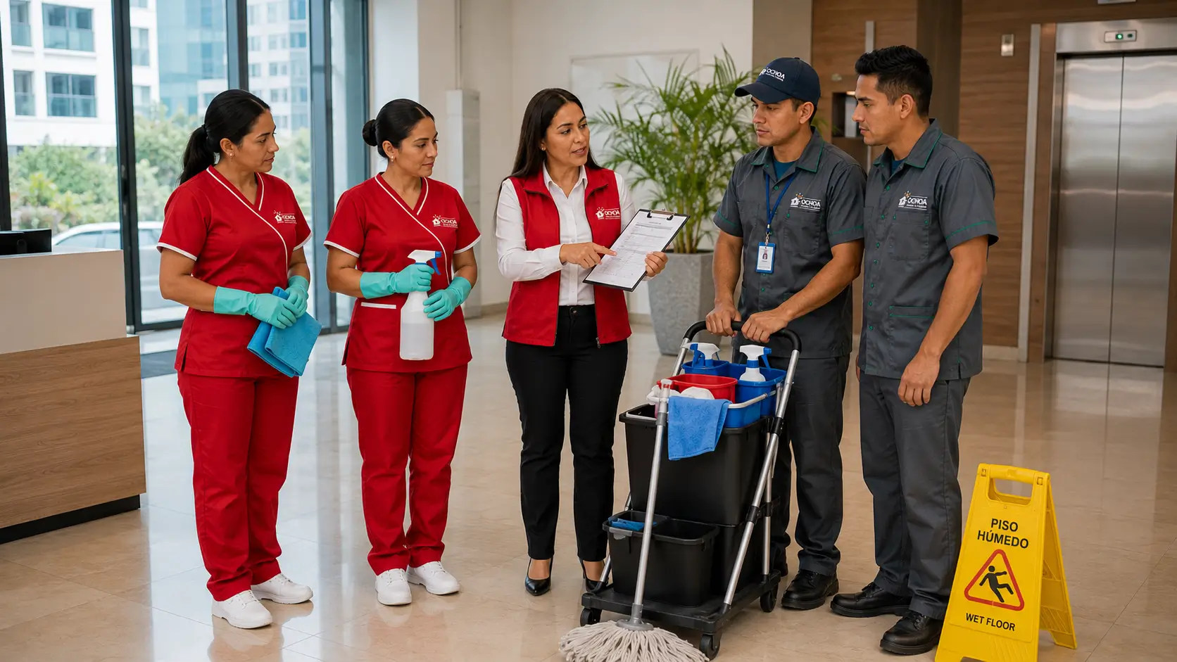 Capacitación de personal de limpieza profesional en Bogotá