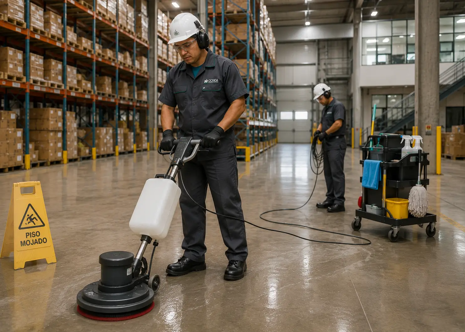 Servicio profesional de limpieza industrial en Bogotá